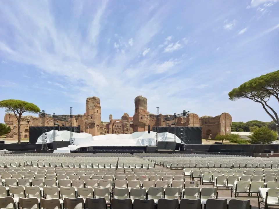 Fuksas新作｜卡拉卡拉浴场舞台设计-22