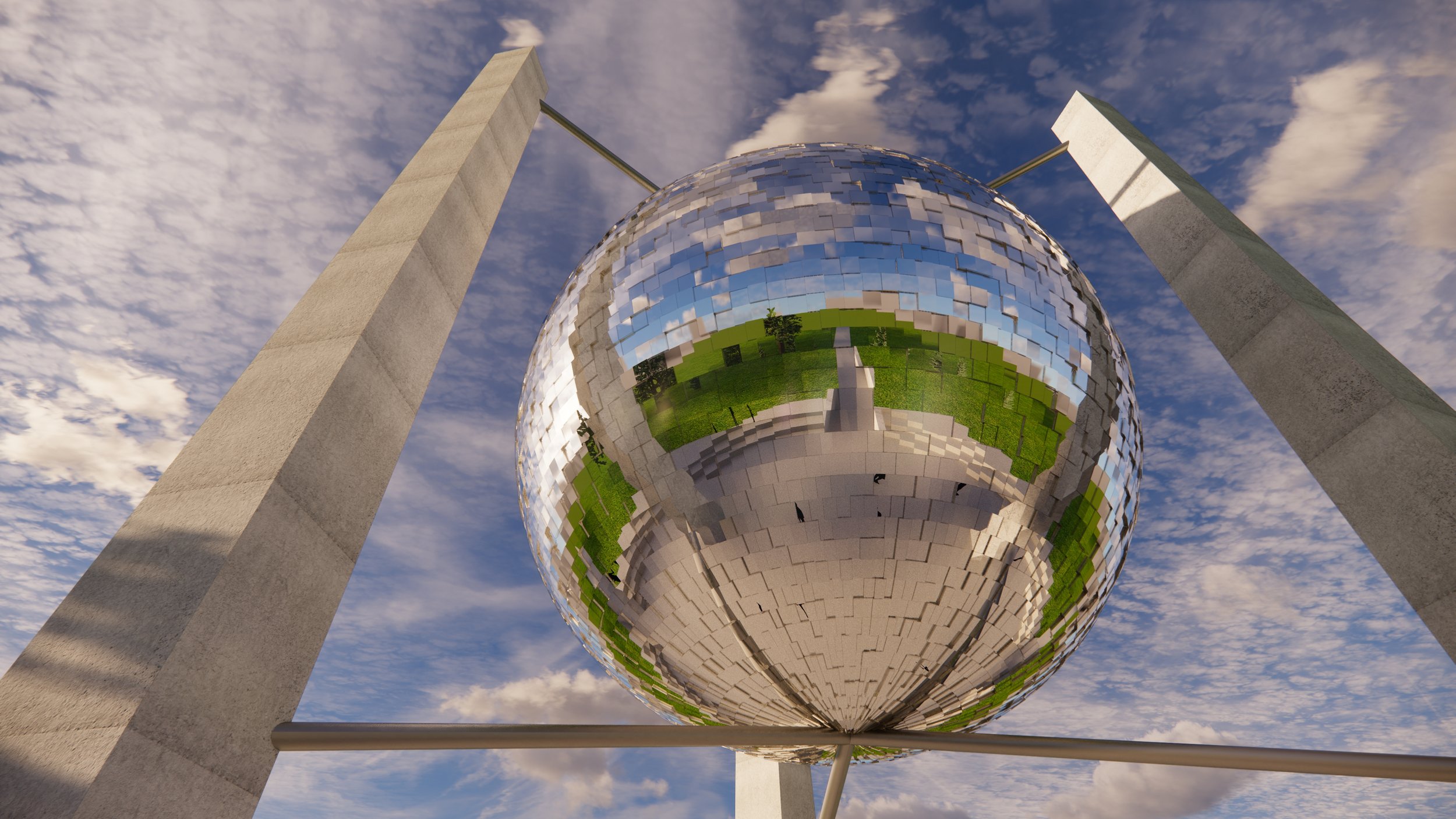 世界最大迪斯科球（Disco Ball）丨美国路易斯维尔丨FOXWORTH ARCHITECTURE PLLC-8