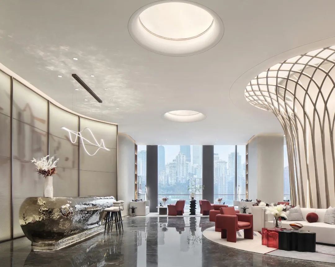 重庆世茂千厮门售楼处 | 山城文化与现代设计的完美融合-33