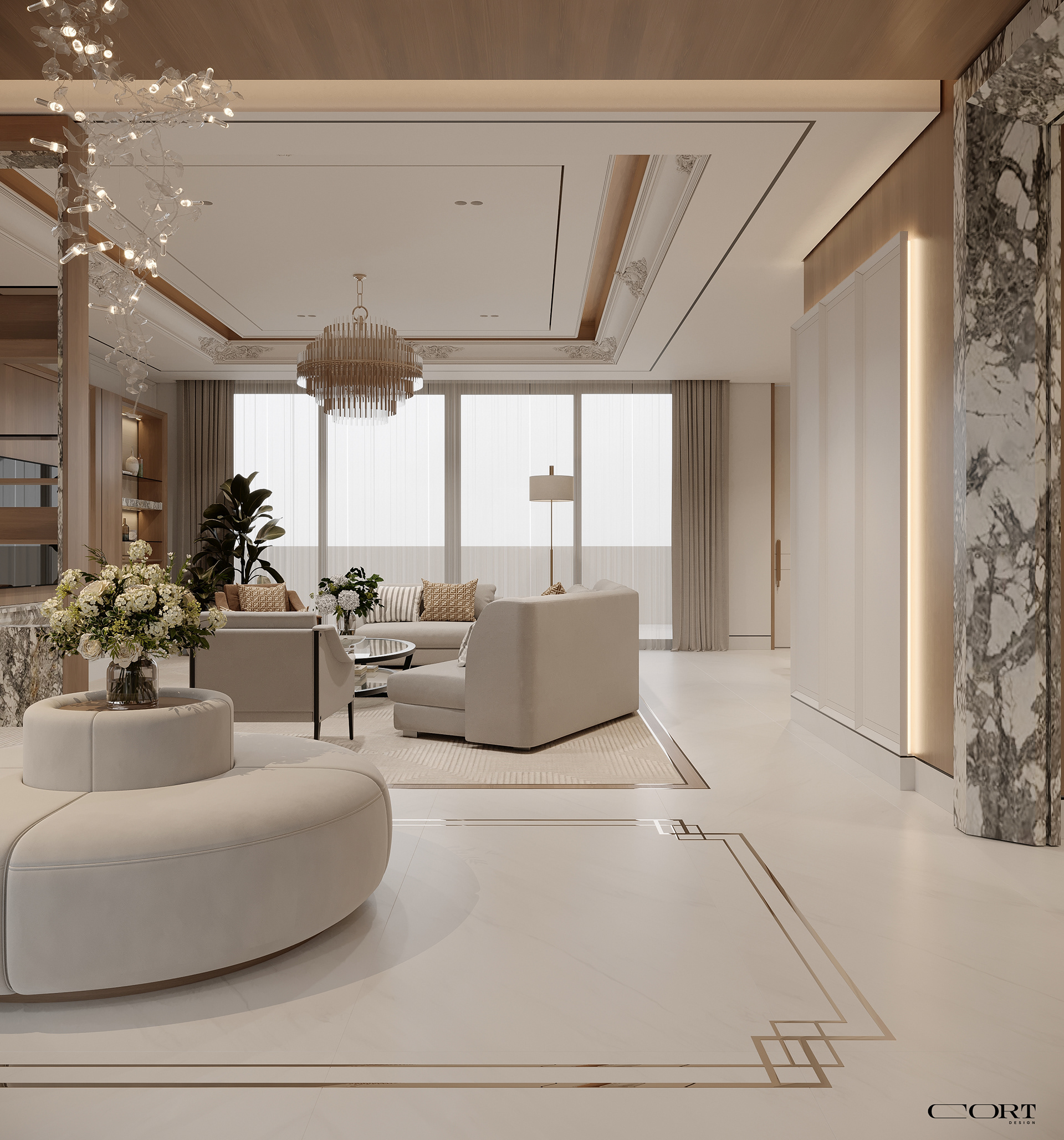 NEO CLASSIC VILLA（新古典别墅）丨沙特阿拉伯利雅得丨CORT Design-16