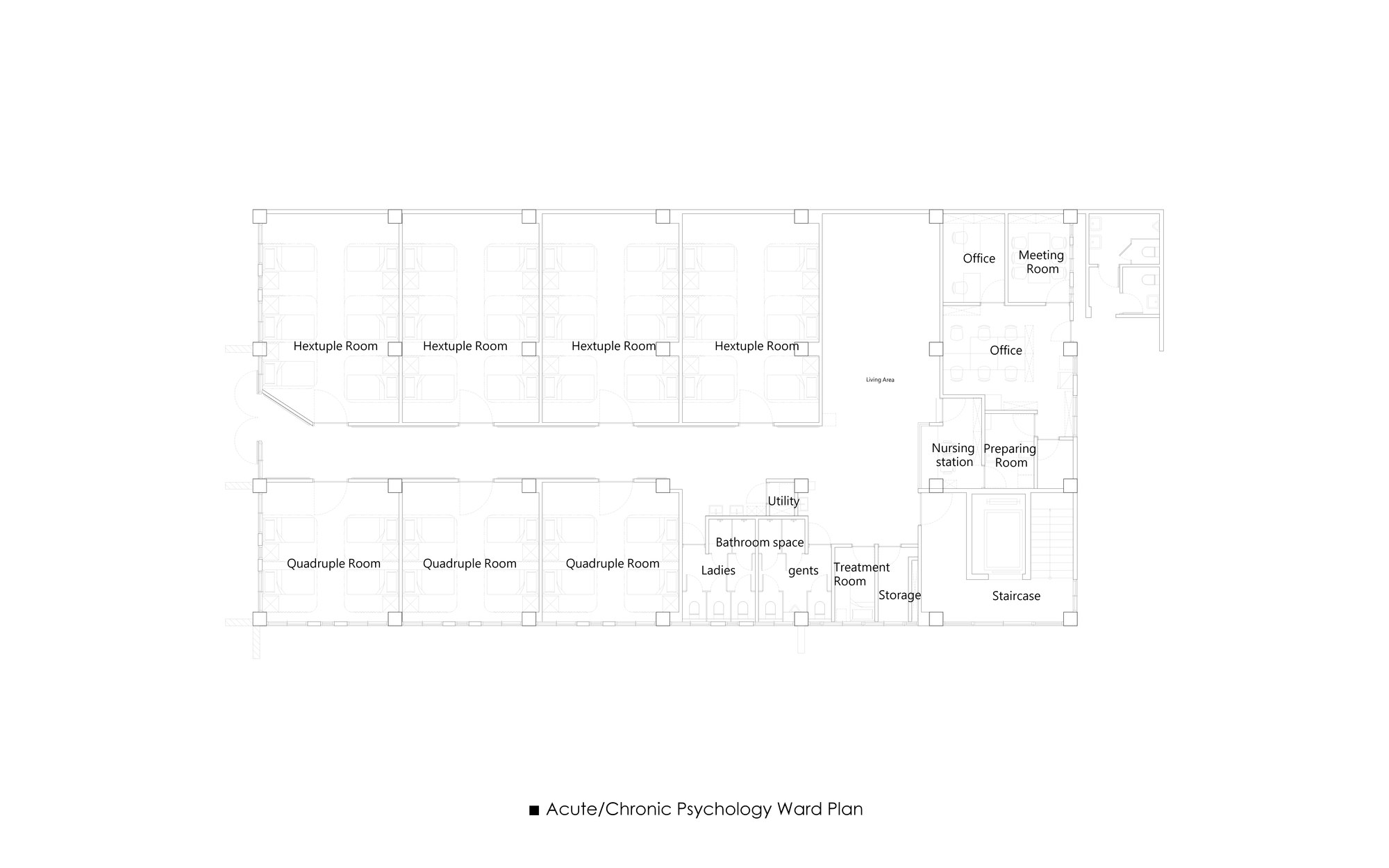 中国台湾重建神经精神医院设计丨中国台北丨Wooyo Architecture-35