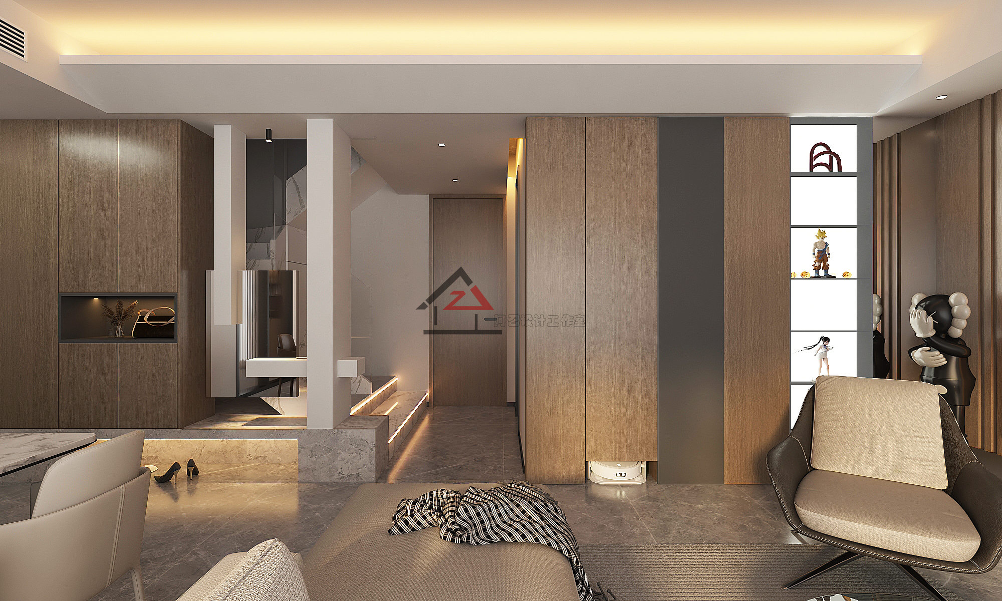 148现代简约跃层-18