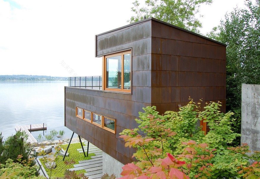 Modern Guest House on Mercer Island, Washington-0