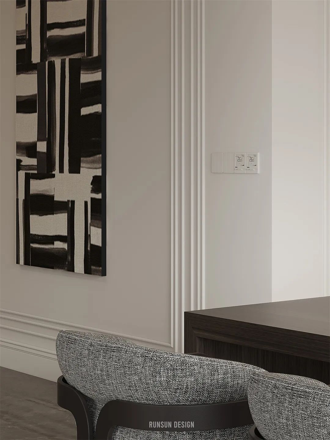 萨维利亚诺的融合之美 · 意法风格私家住宅设计丨中国温州丨朗石设计-35