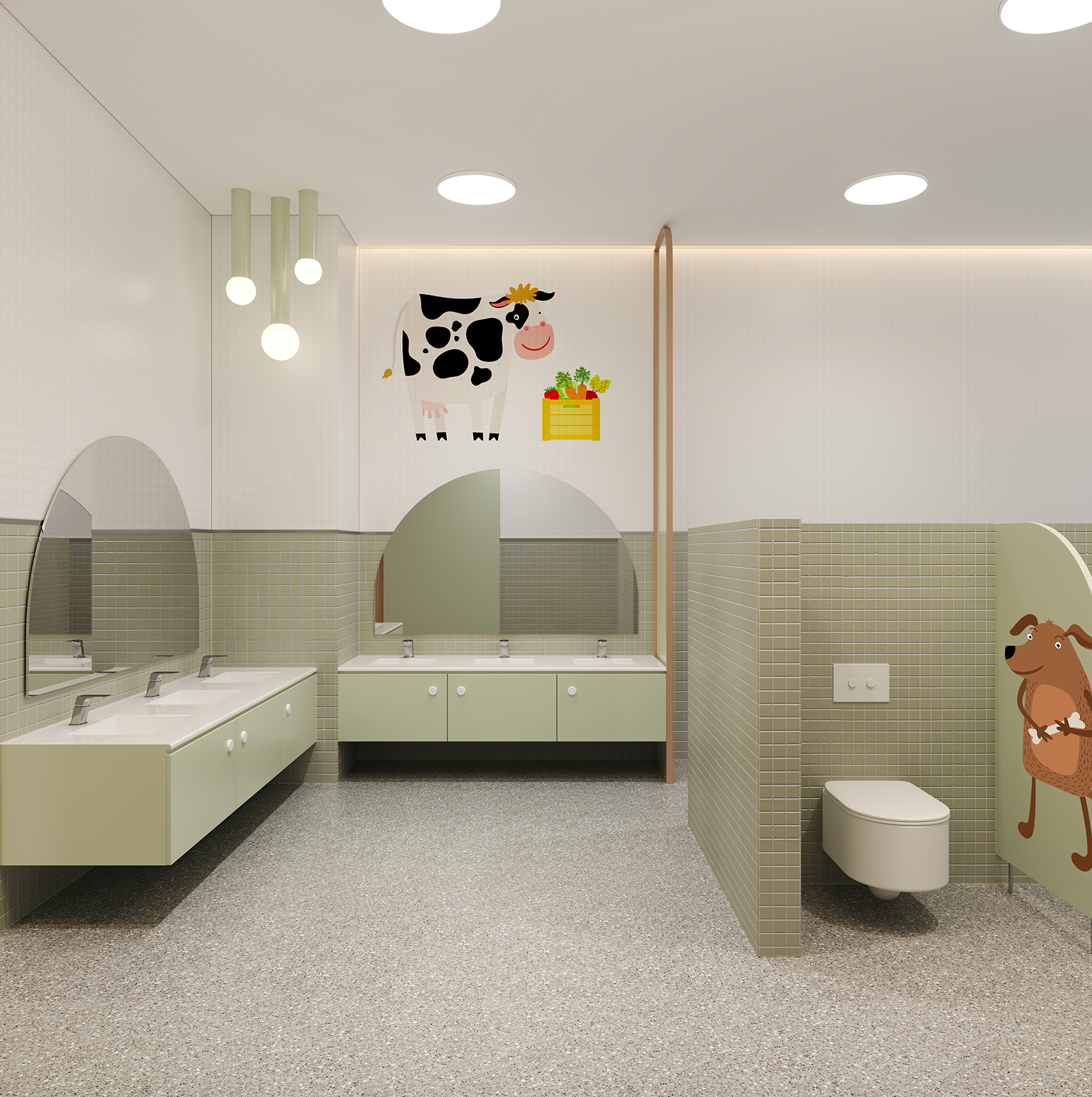 恰好教育恒茂园店&若比邻店丨中国宁波丨魔戏空间设计-52