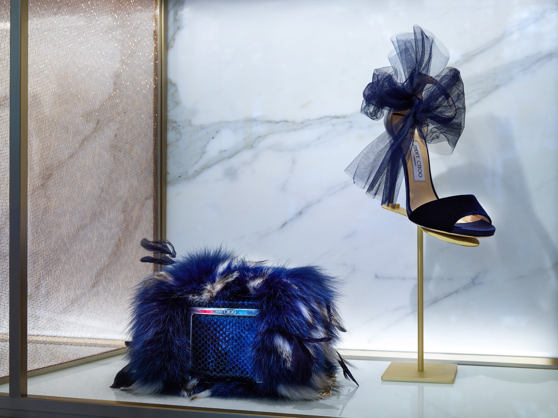 巴黎 Jimmy Choo 旗舰店 | Christian Lahoude Studio 的华丽之作-15