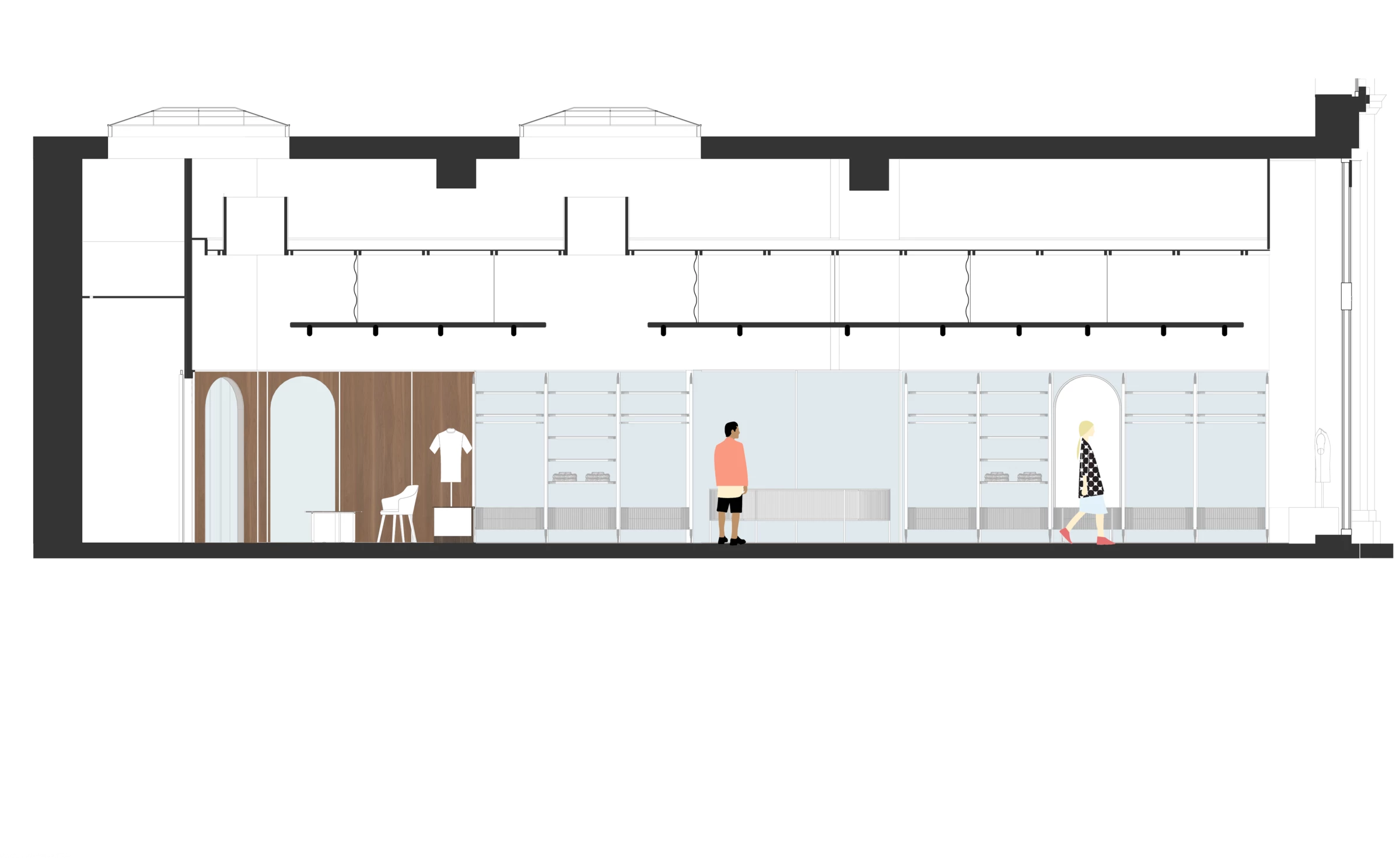 Luca Faloni Milano 商店丨意大利都灵丨PlaC Architecture Urban Design-21