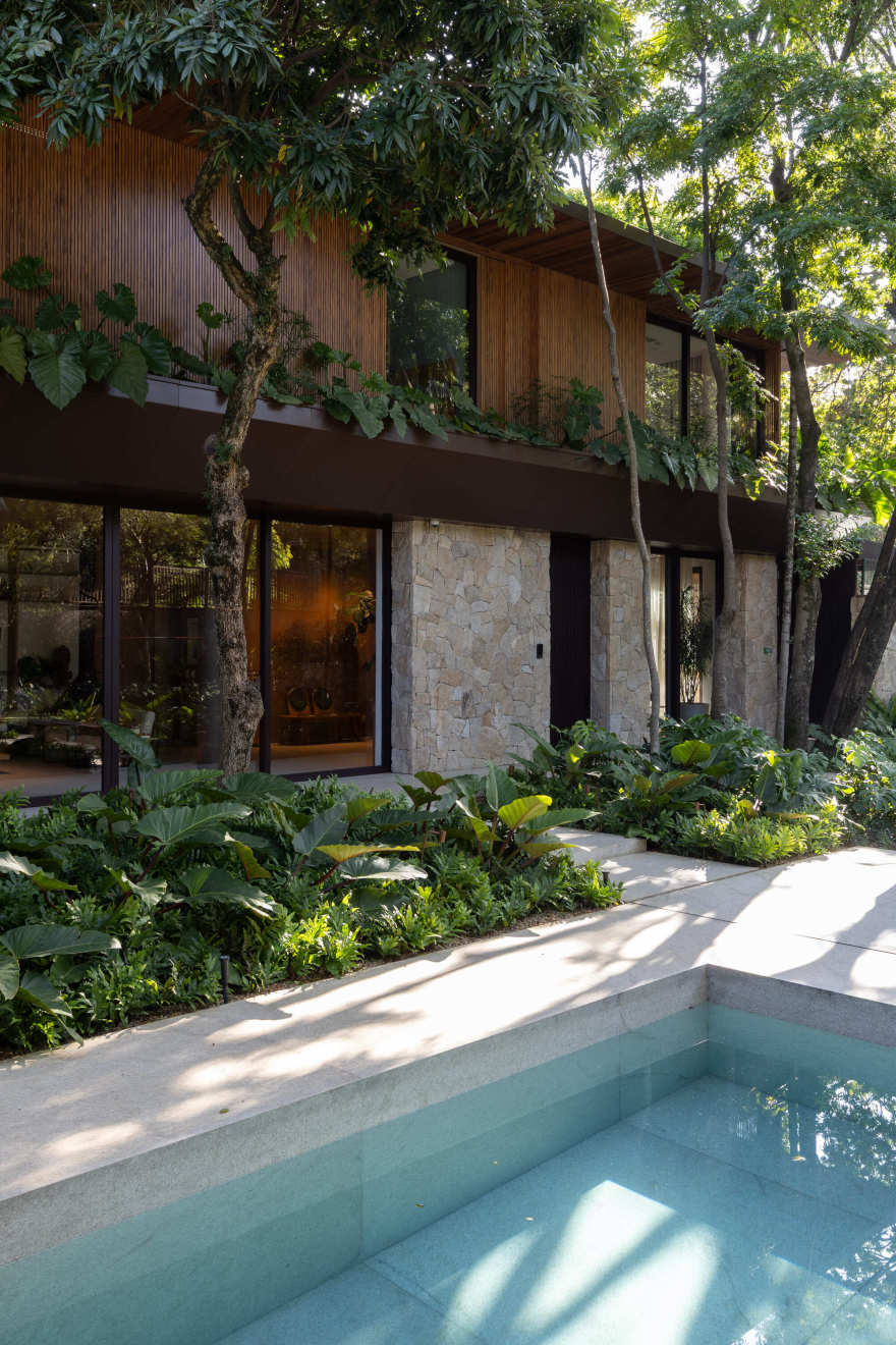 MKN 住宅(注:House常见释义为住宅、房子,MKN若是特定名称保持原样即可) 丨巴西圣保罗丨Triplex Arquitetura-27