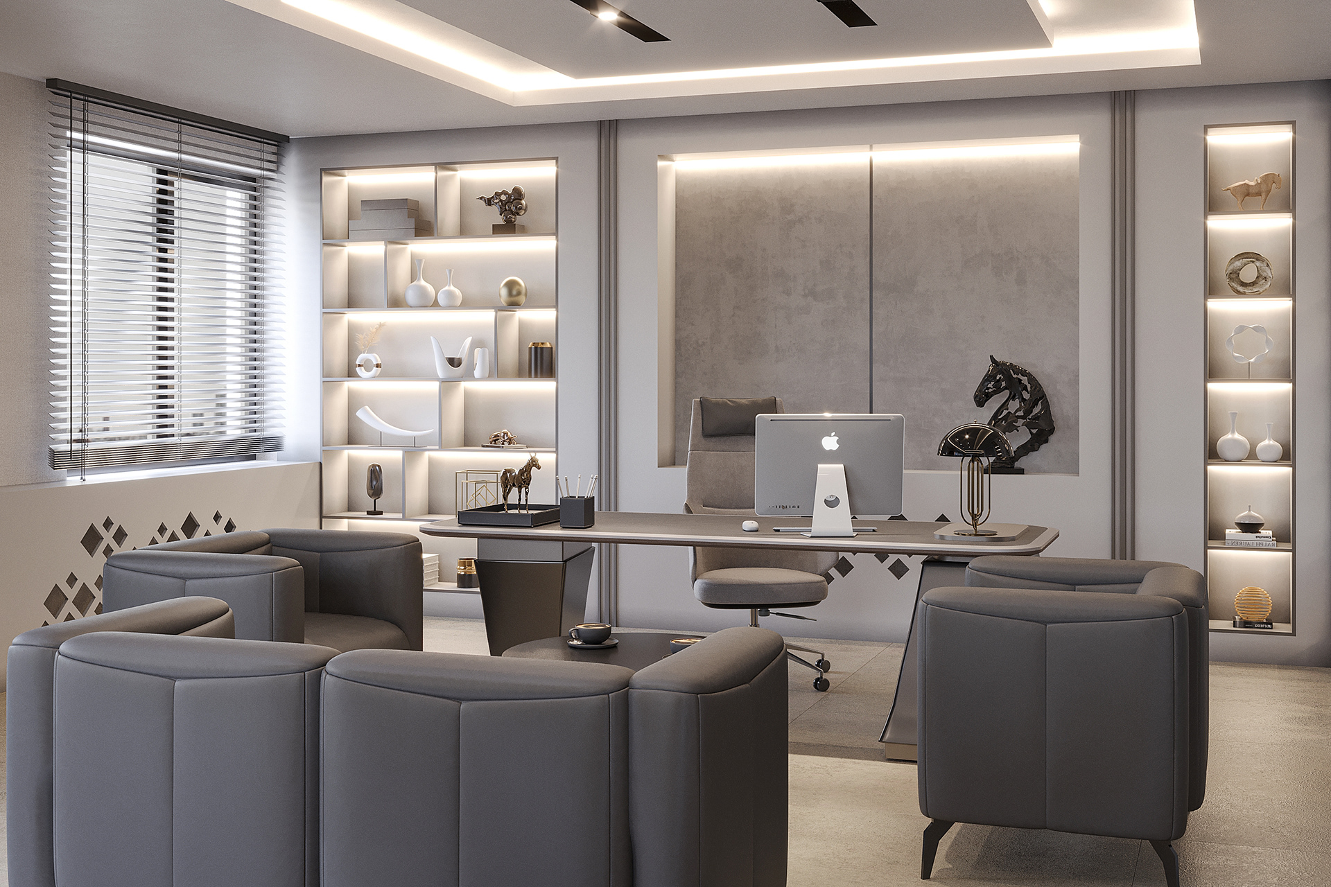 EXECUTIVE OFFICE 设计丨土耳其安卡拉丨Oğuz Bedirhan ÇALDIR-11