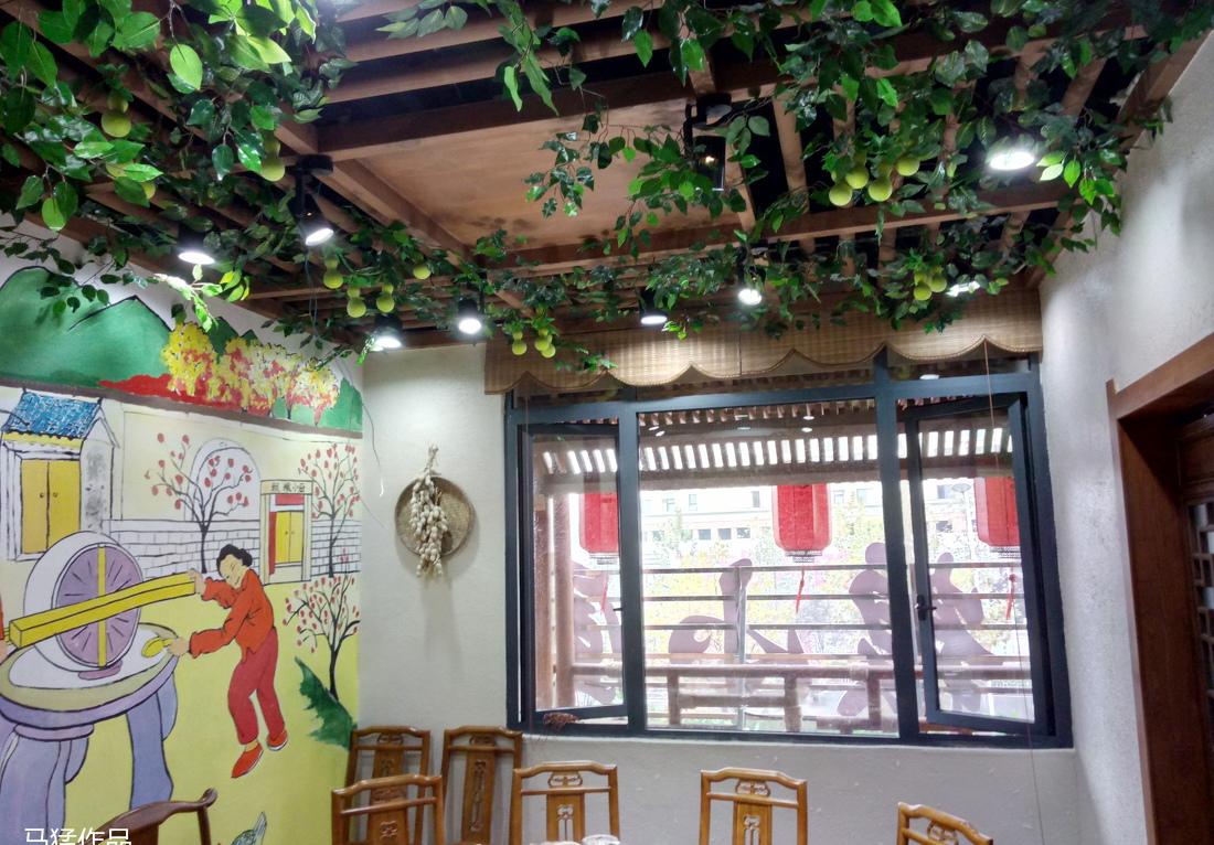 
周口粗粮饭店施工设计 -15