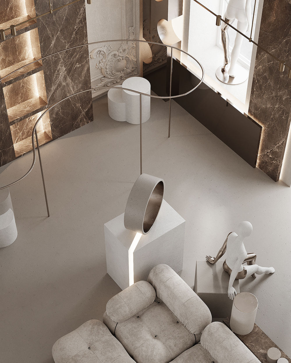 极简主义办公室秀场丨Alina Larionova-15