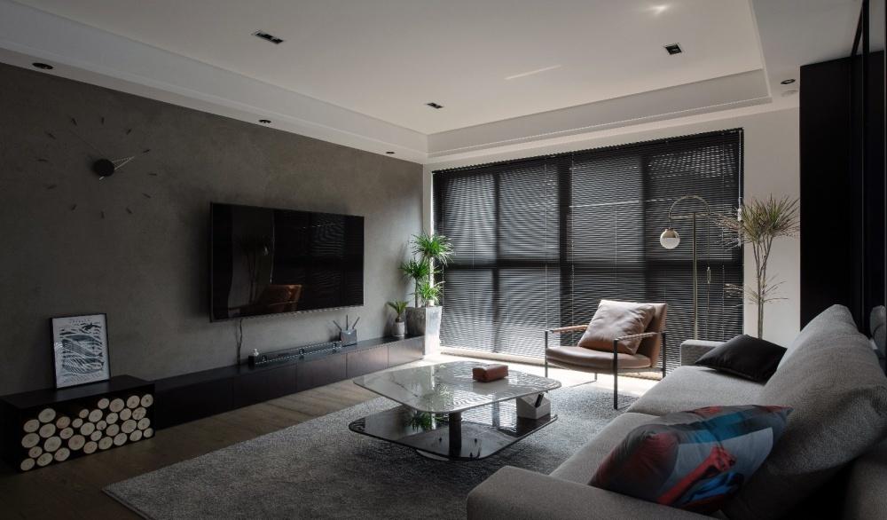 极简工业风,打造硬朗与温柔并存的家居空间-0