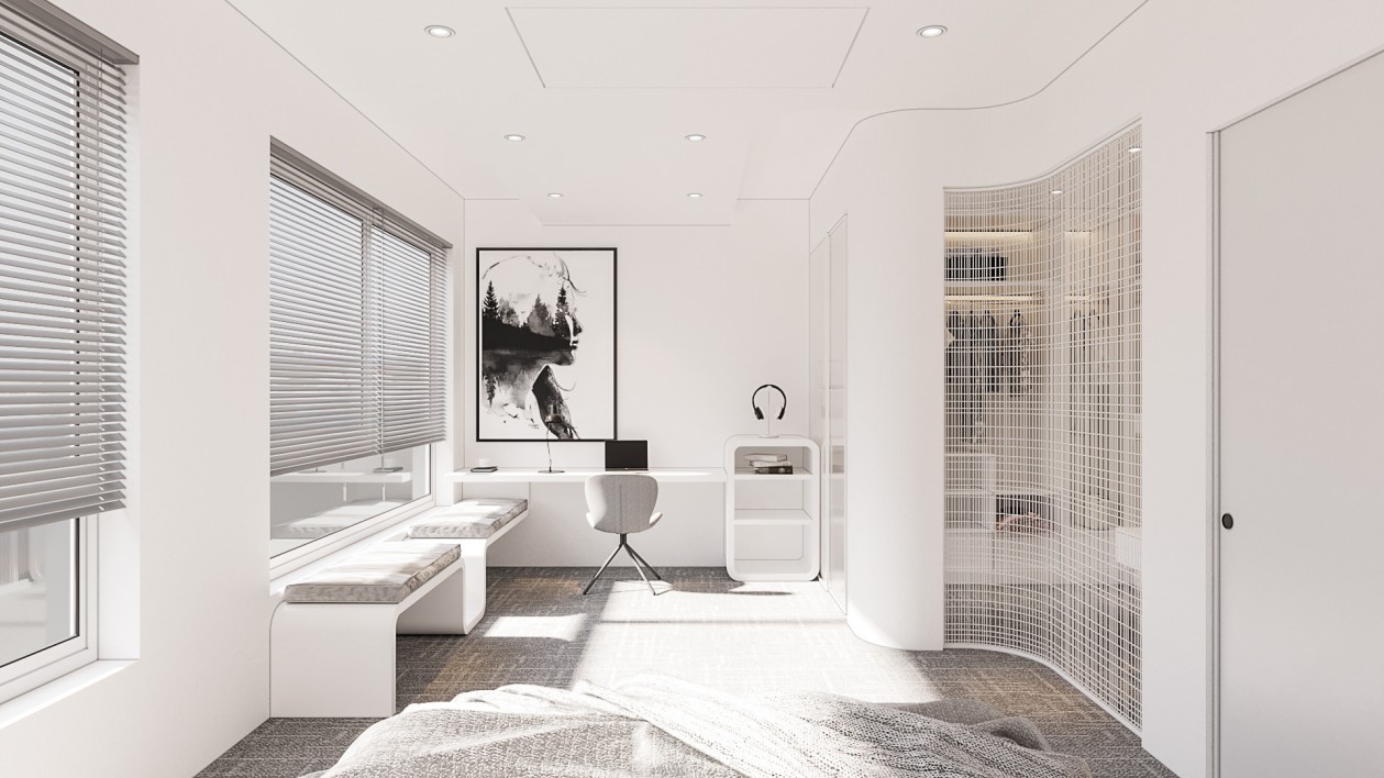 越南女设计师作品--两套不同调性的方案！-22