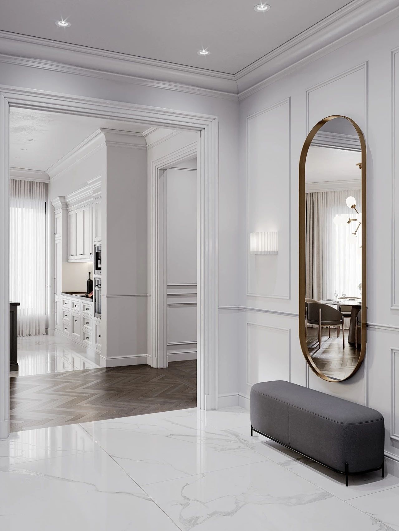 120㎡现代原木风公寓丨俄罗斯莫斯科丨Tanya Bykovskaya-14