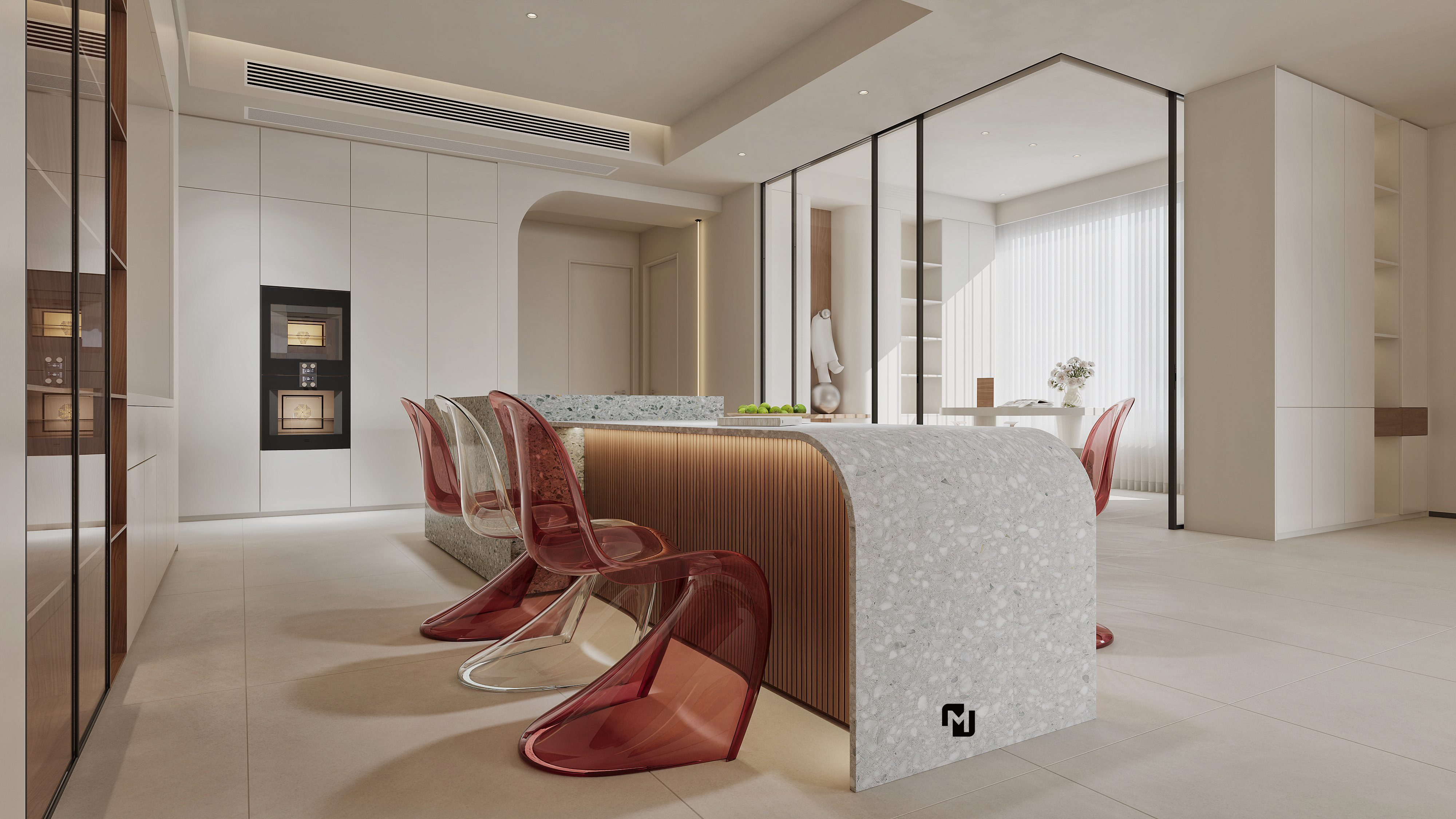 奶油客餐厅设计丨中国南京丨墨克设计视觉表现-9