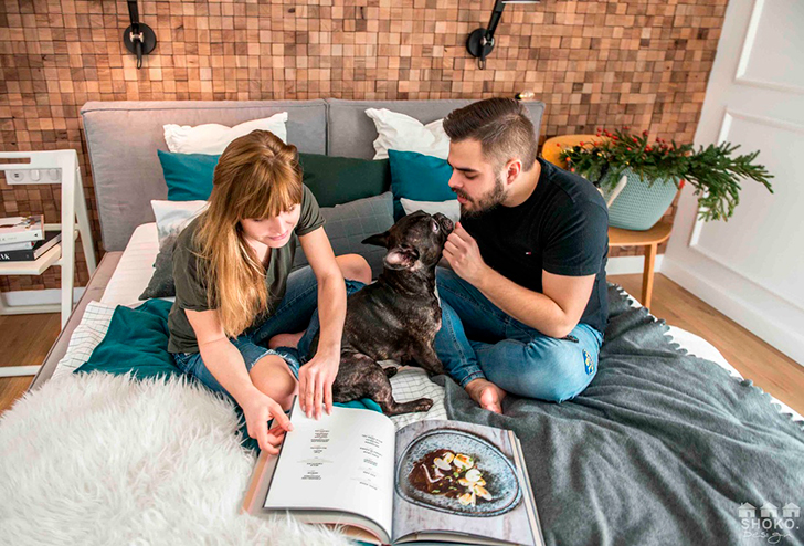 波兰全景窗公寓 | 明亮色彩与趣味空间-21