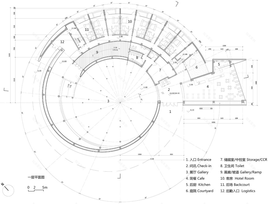 田岗艺术中心丨中国河北丨袈蓝建筑-134
