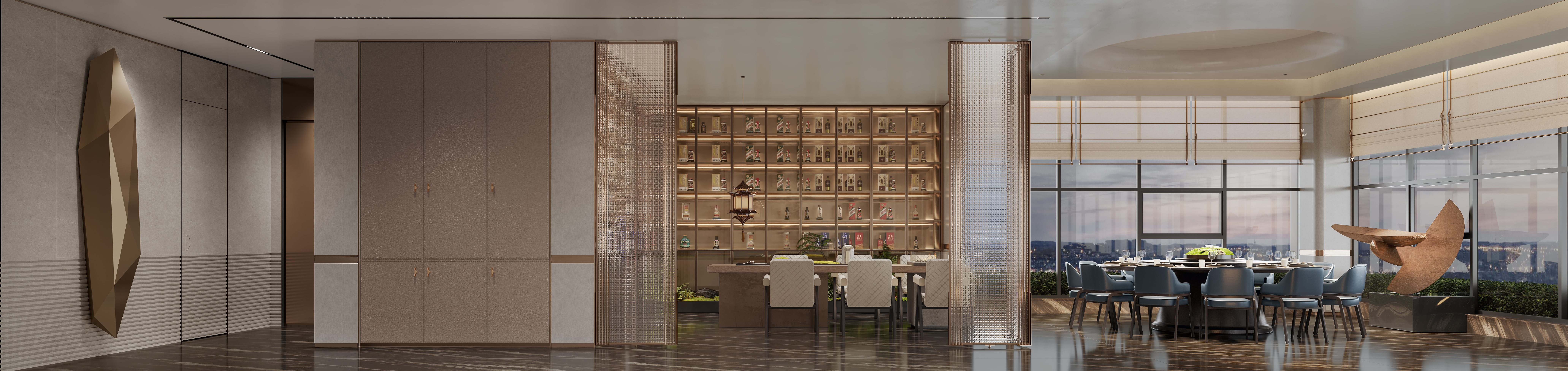 高端会所设计丨中国榆林丨郑合建筑设计咨询（西安）有限公司-14