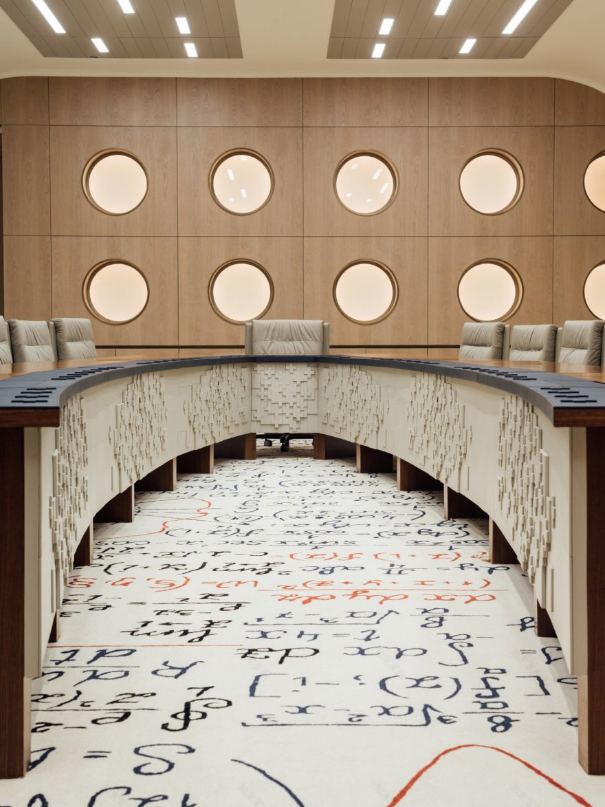 印度制药公司弧形拱门特色办公室设计-21