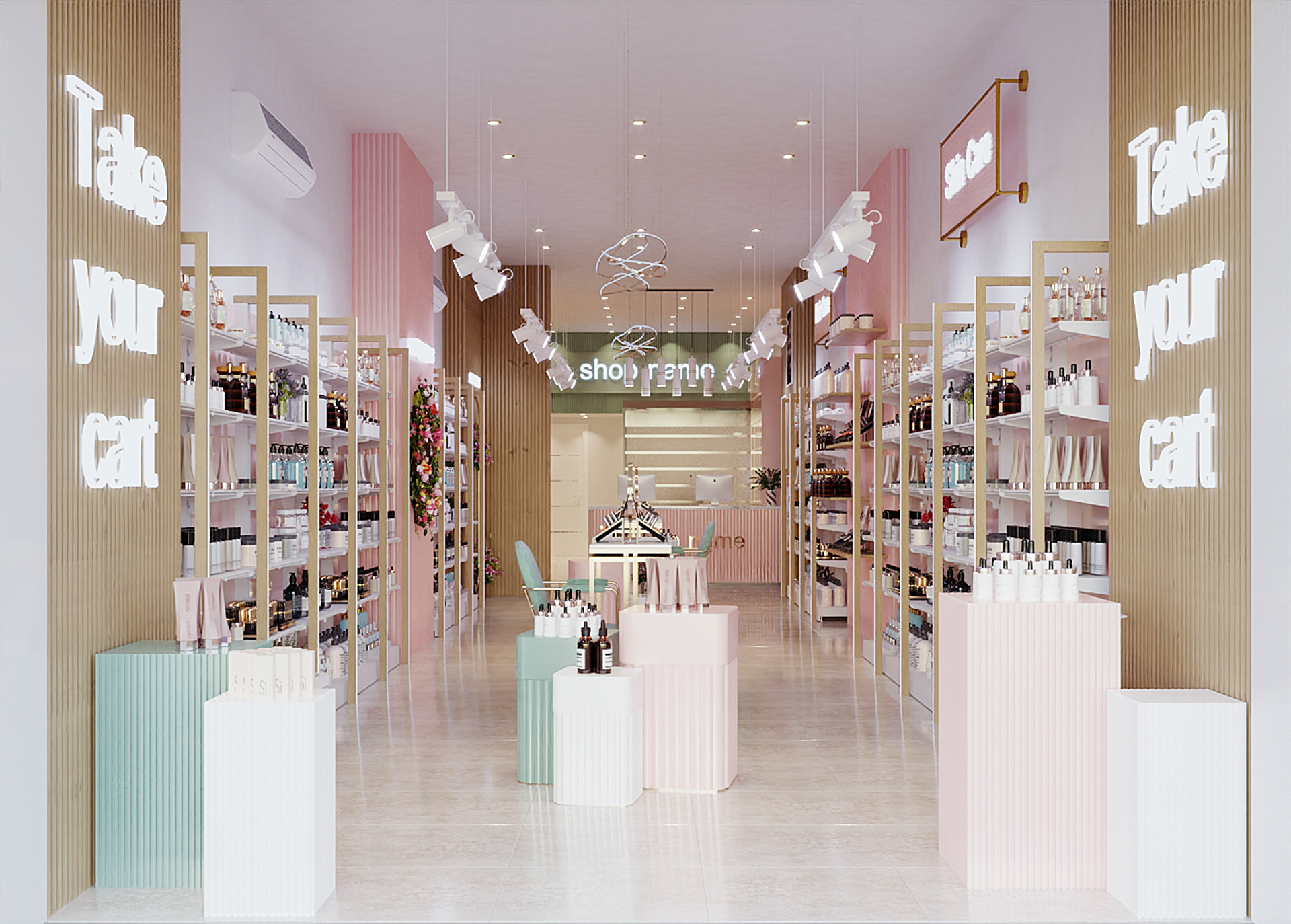 cosmetic center architecture - interior design-14