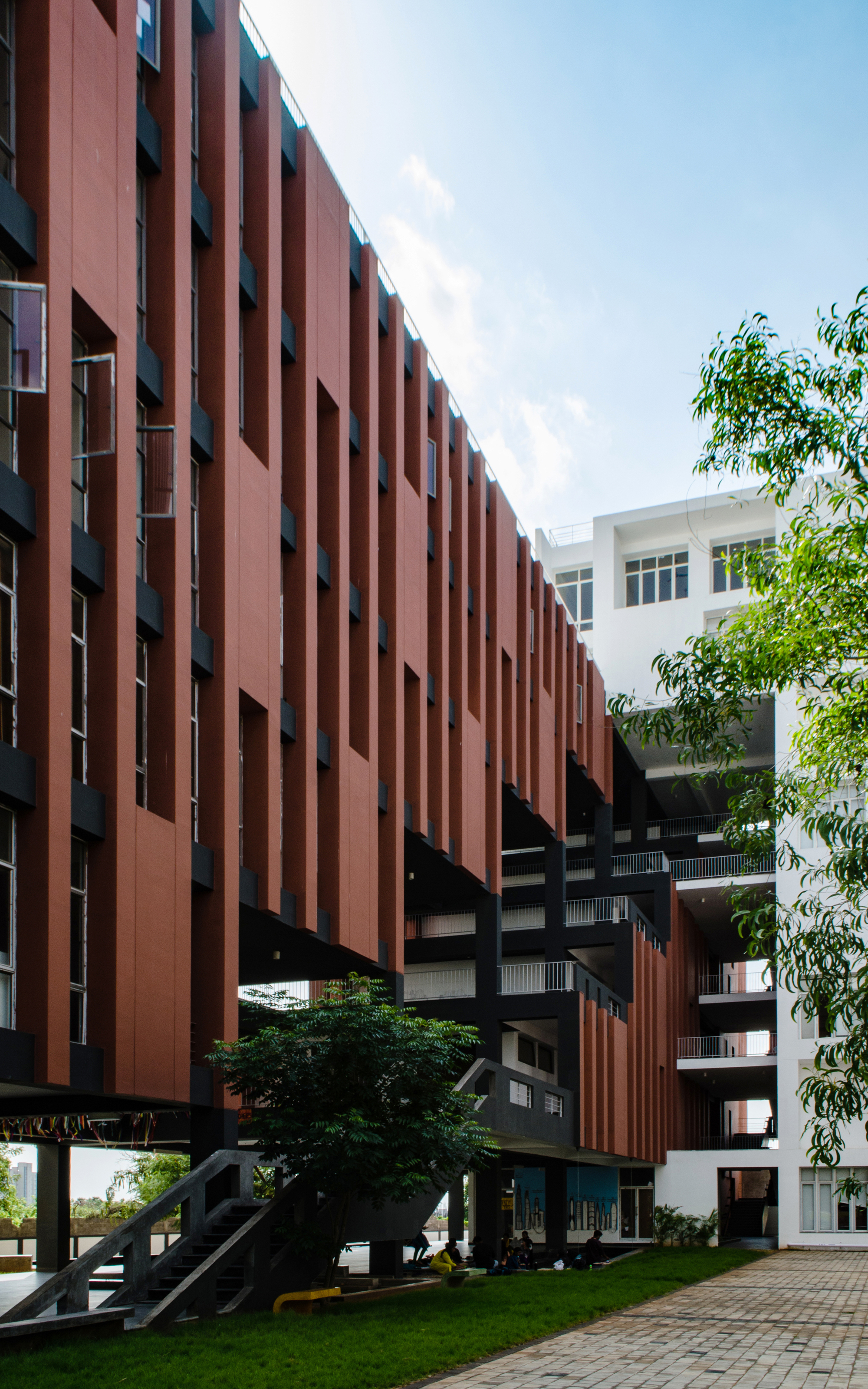 层叠梯田，重塑教育空间——Crescent 建筑学院设计-29