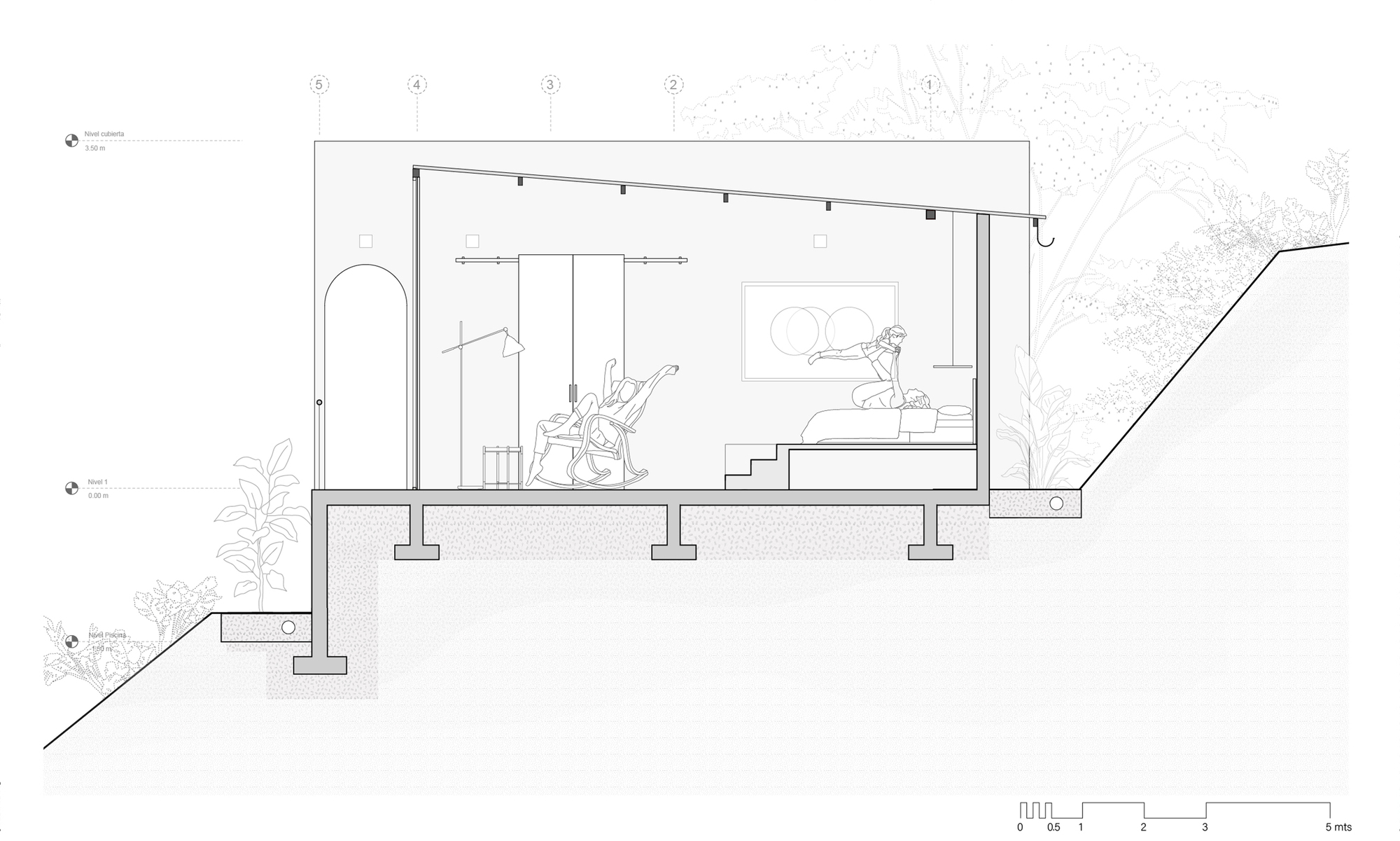 桃花心木之家丨Colombia丨PAE,Rubén Gómez Gañán-27