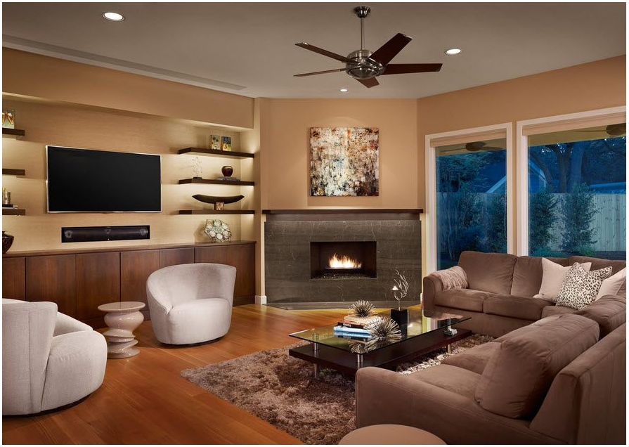 20平米厨房工作室与客厅一体化设计-72