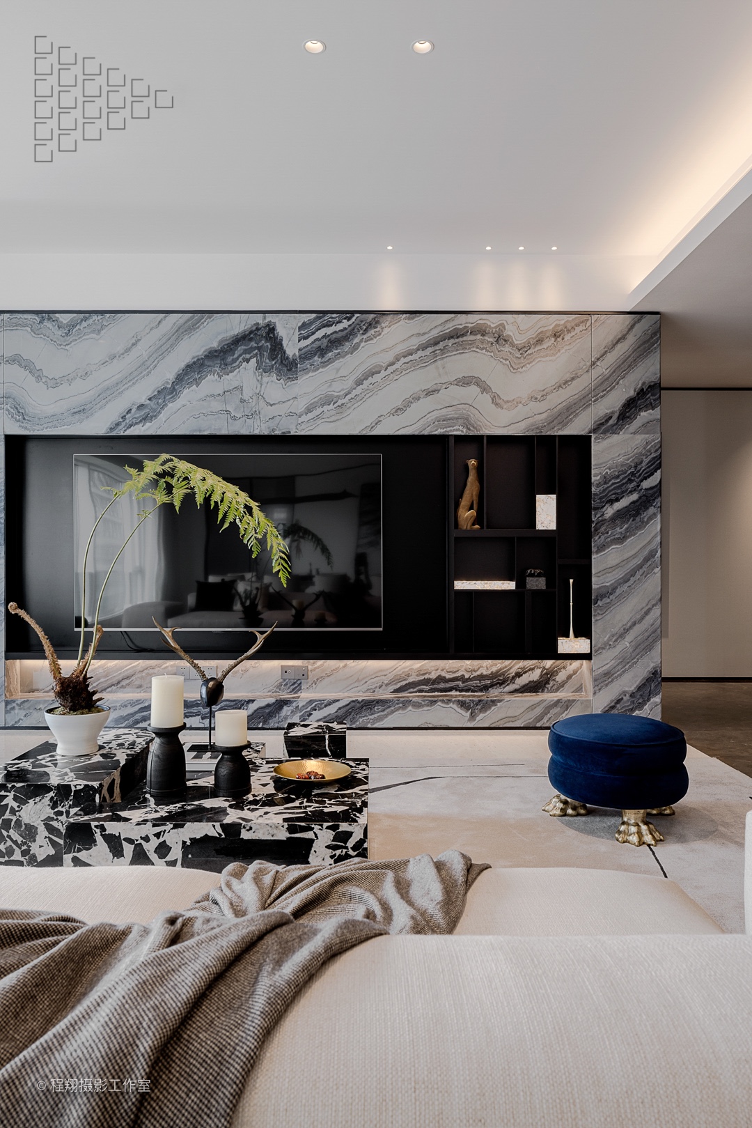 滨江·清来嘉座大平层样板房丨中国杭州丨界上亦界(杭州)陈设设计,上海康业建筑装饰-15