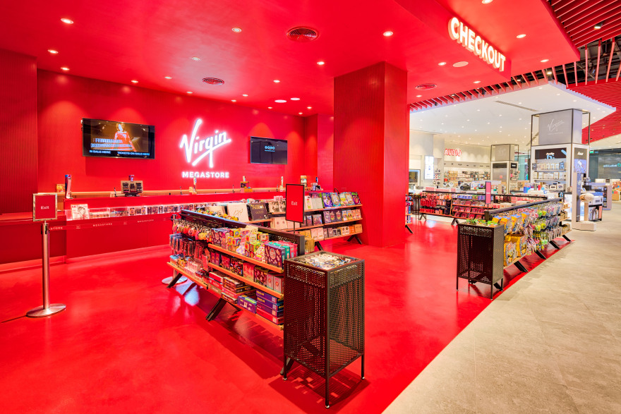 迪拜购物中心 Virgin Megastore 旗舰店,城市活力融入设计-9