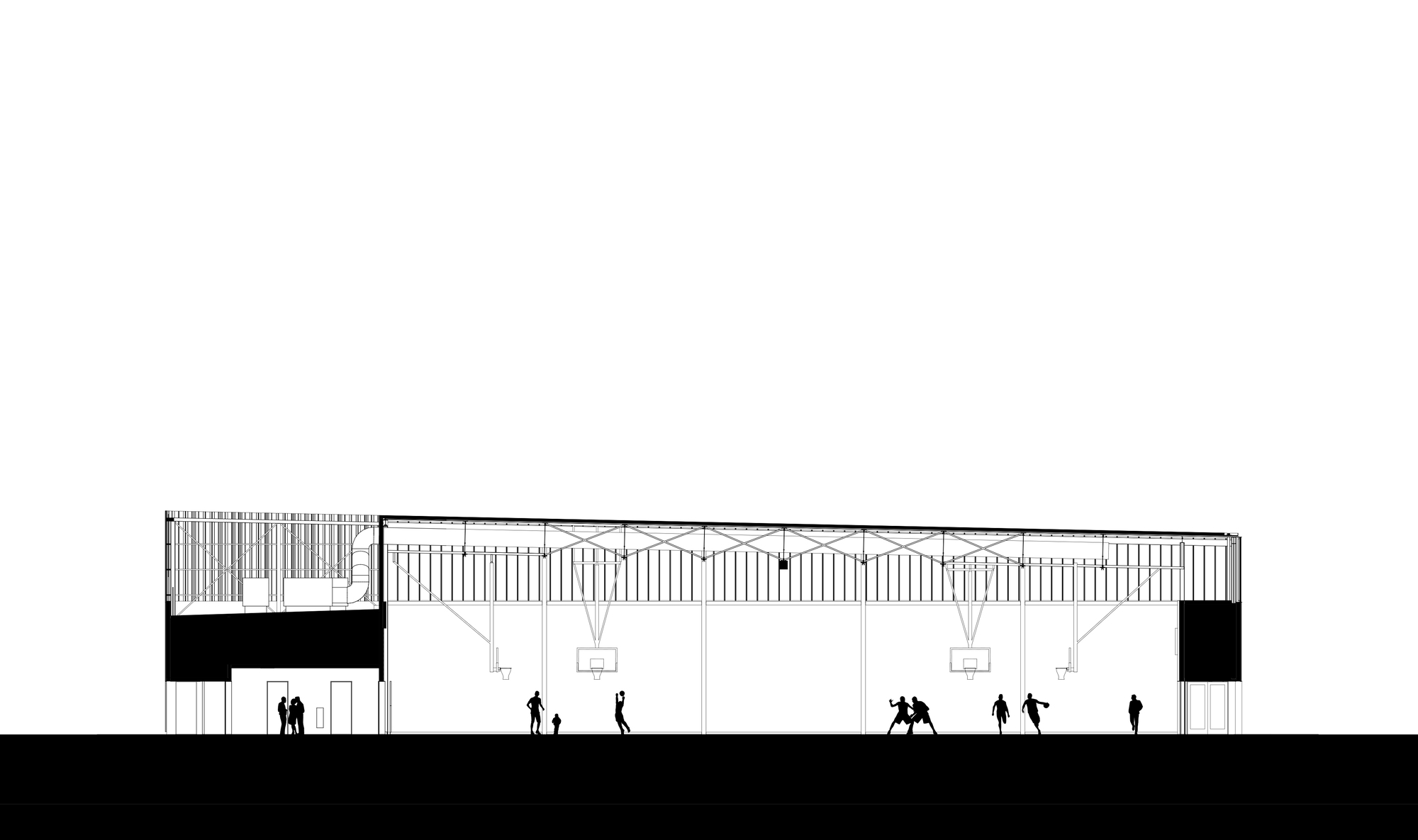 港湾体育馆丨美国亚利桑那丨debartolo architects-47