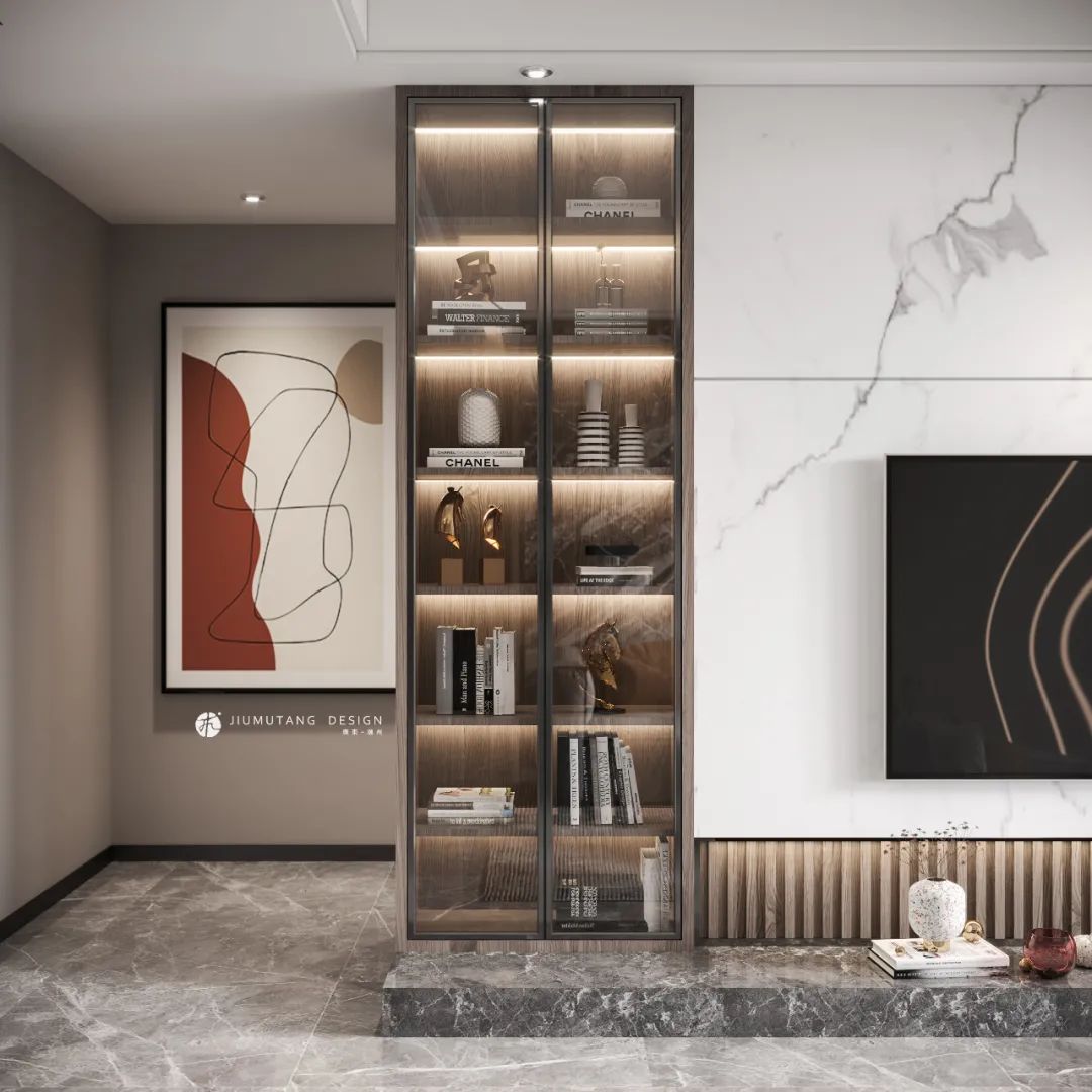 潮州海博熙泰四期现代简约家居设计丨中国潮州丨潮州市玖木堂装饰设计有限公司-3