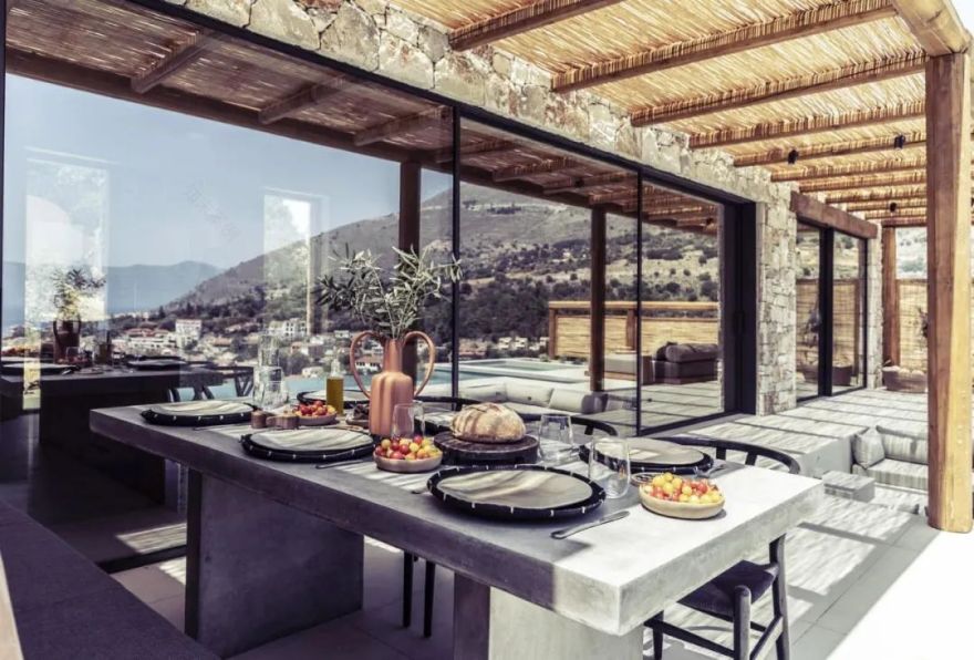 凯法利尼亚岛的石头别墅丨希腊丨Kleoniki Androni-37