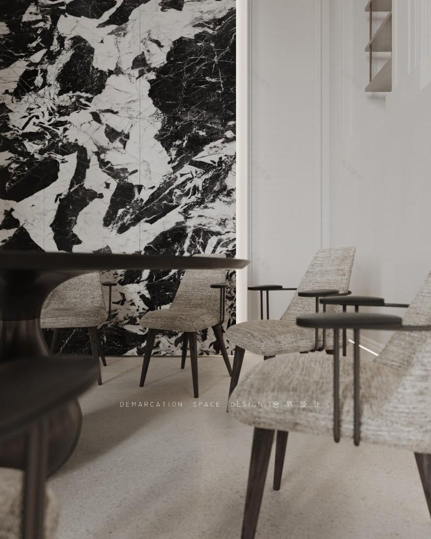 《摩·登》730㎡ 别墅私宅设计丨中国金华丨合界设计-12