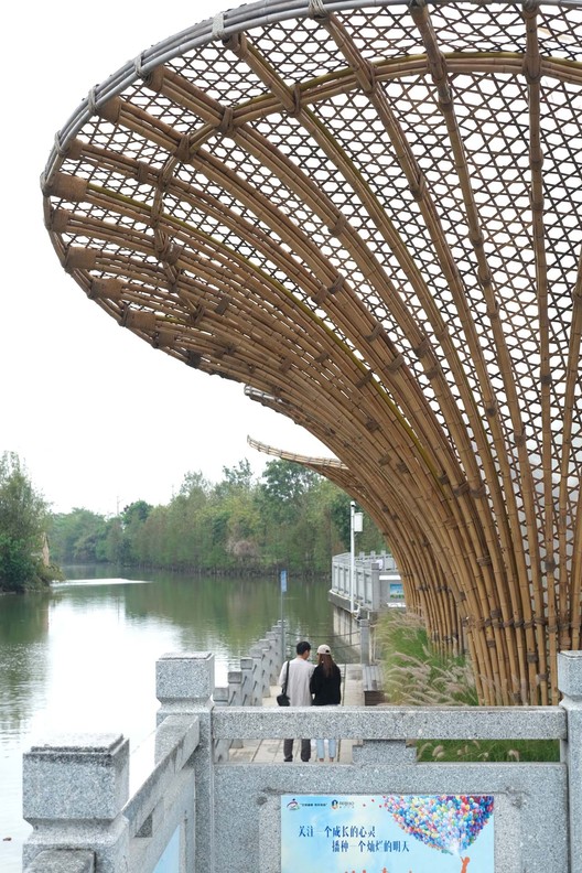 Huanglong Waterfront Bamboo Pavilion 2.0 | 融合古典与现代的竹艺建筑-16