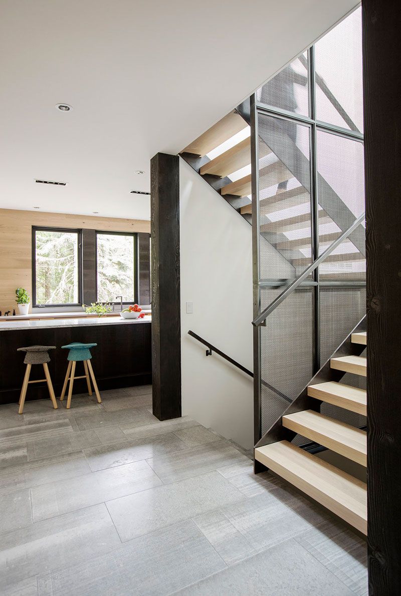 加拿大温哥华时尚山林小屋-12