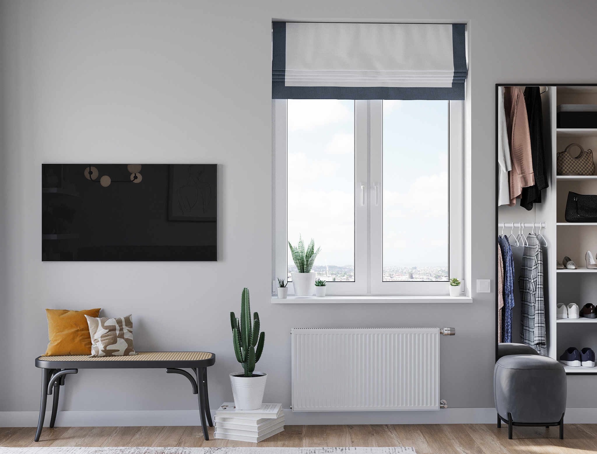 bedroom in renting appartments-3