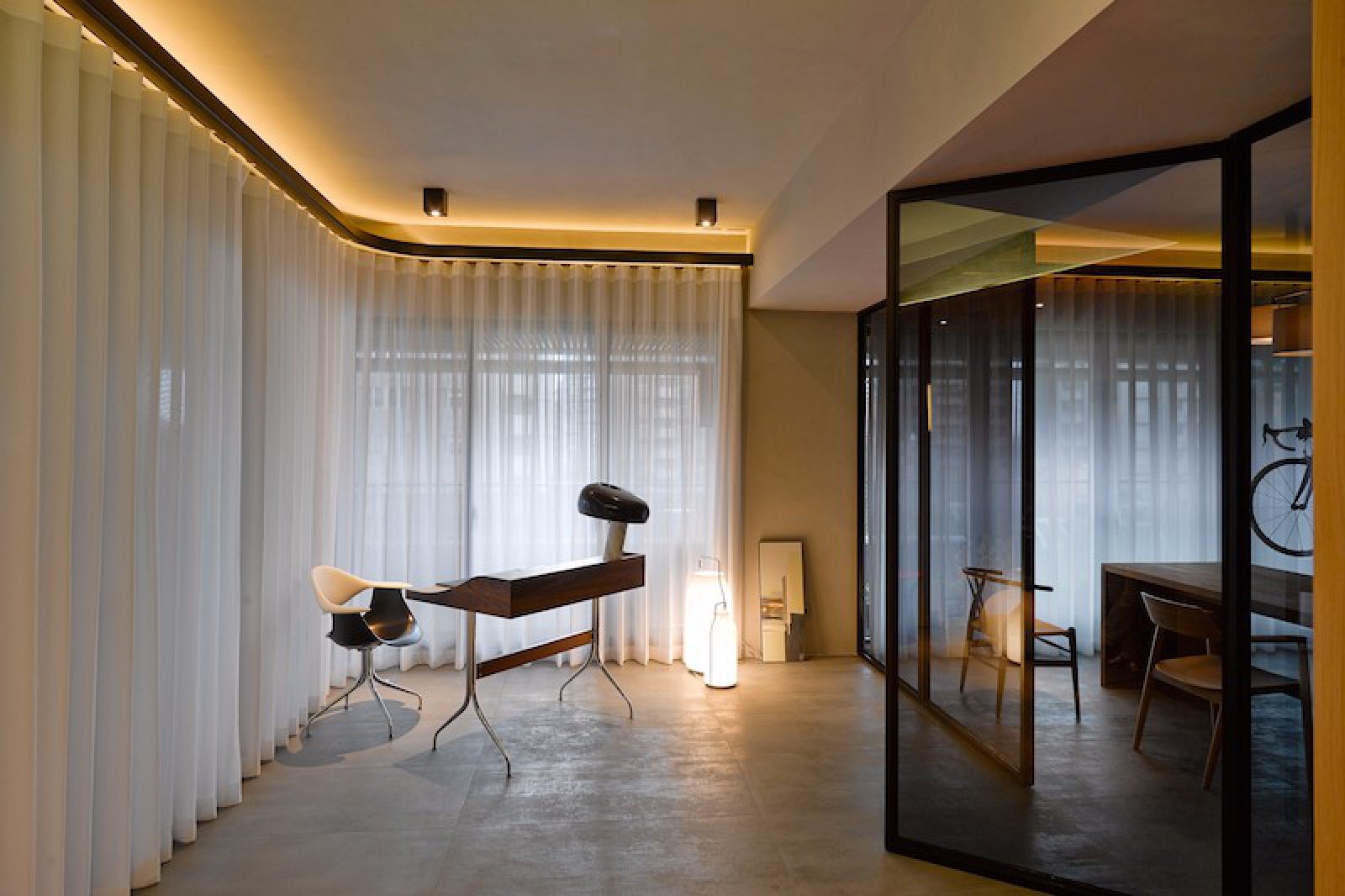 台北230m²一分三住宅设计-35