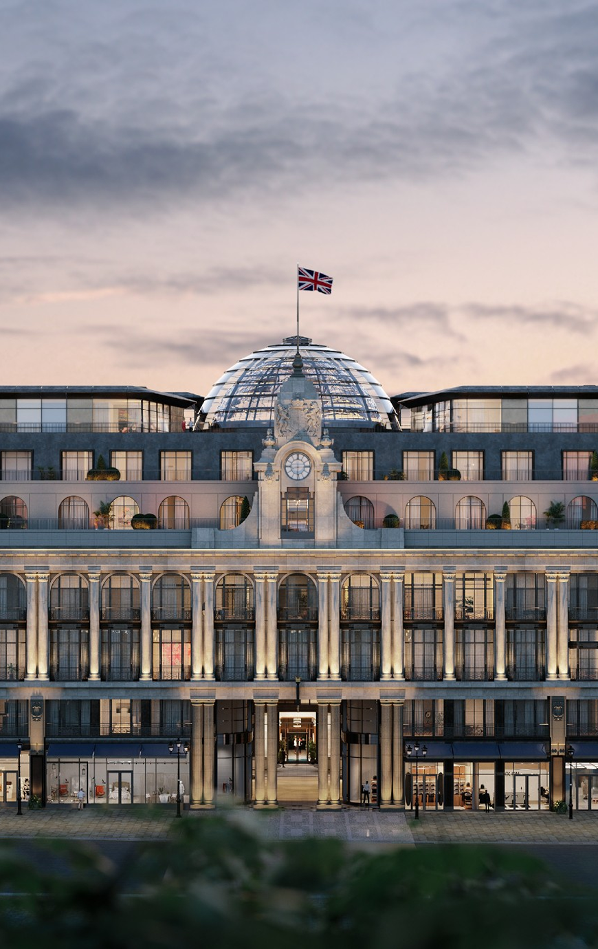 怀特利丨英国伦敦丨建筑改造Foster + Partners,室内设计AvroKO-5