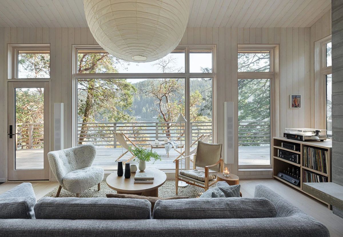 岛上小屋丨加拿大温哥华丨Sophie Burke Design-9