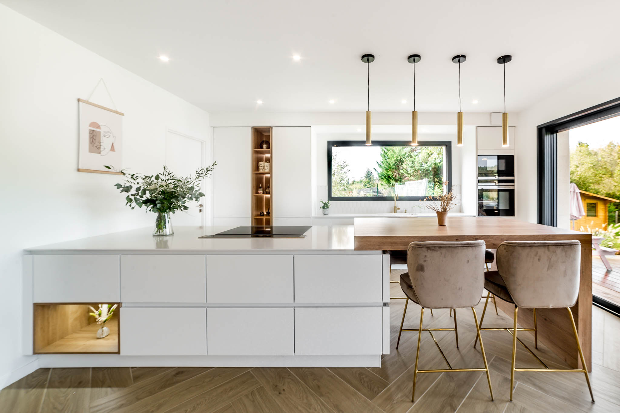 Réalisation / Blanc éclatant – Architecte d'intérieur. Skéa Designer.-19