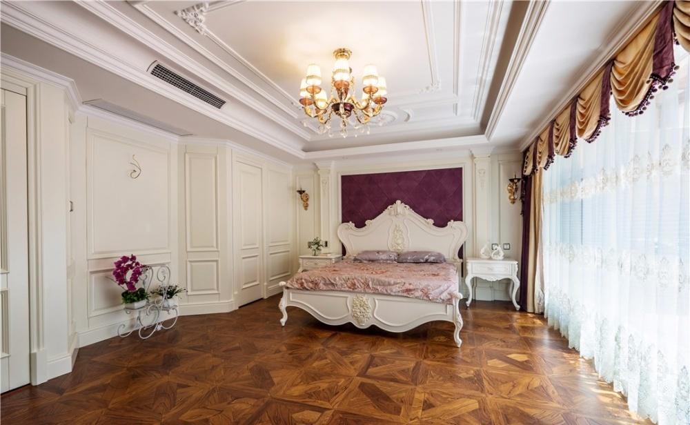 欧式浪漫情调的极致演绎——某顶豪客厅设计-15