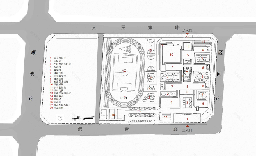 安徽安庆健康路小学丨中国安庆丨大椽设计-59
