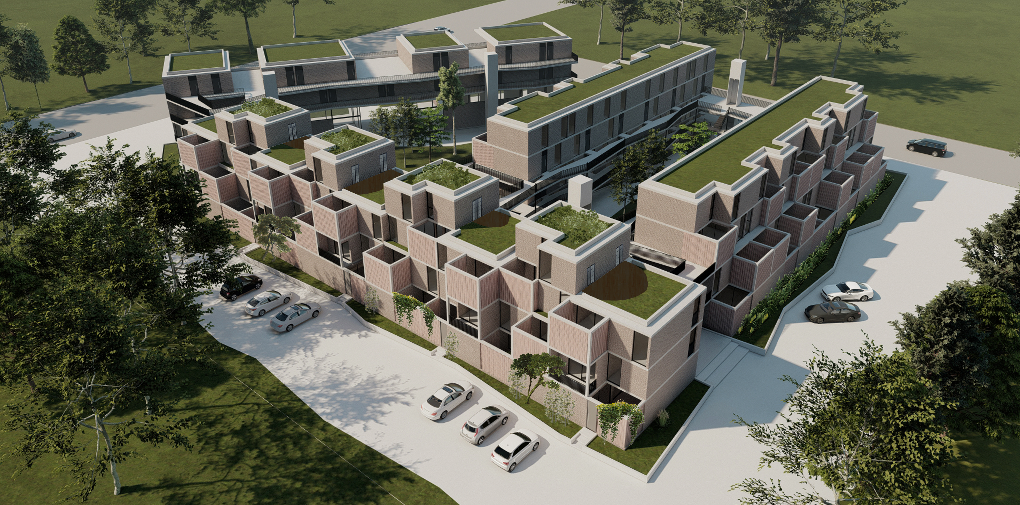 CONJUNTO DE 80 VIVIENDAS EN BURZACO-0