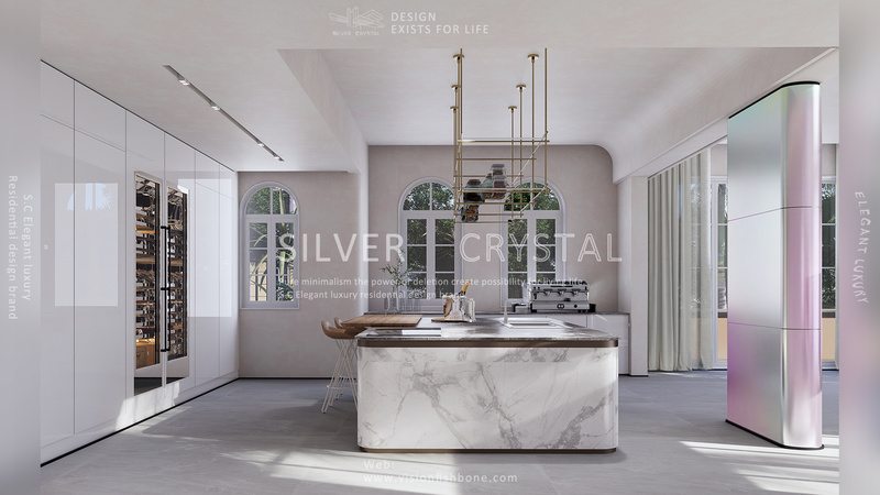 美林湖冯府壹号楼 鱼骨设计诠释极简奢华-5