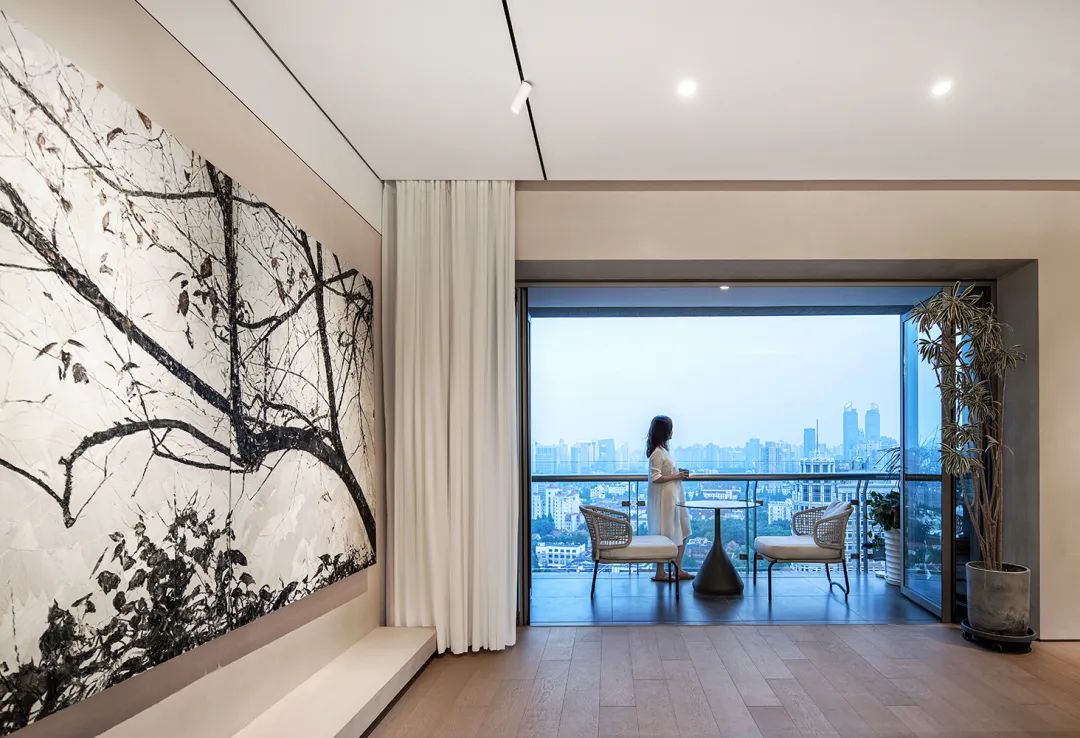 画之宅 · 上海梧桐区大平层艺术空间设计丨中国上海丨方居建筑设计-138