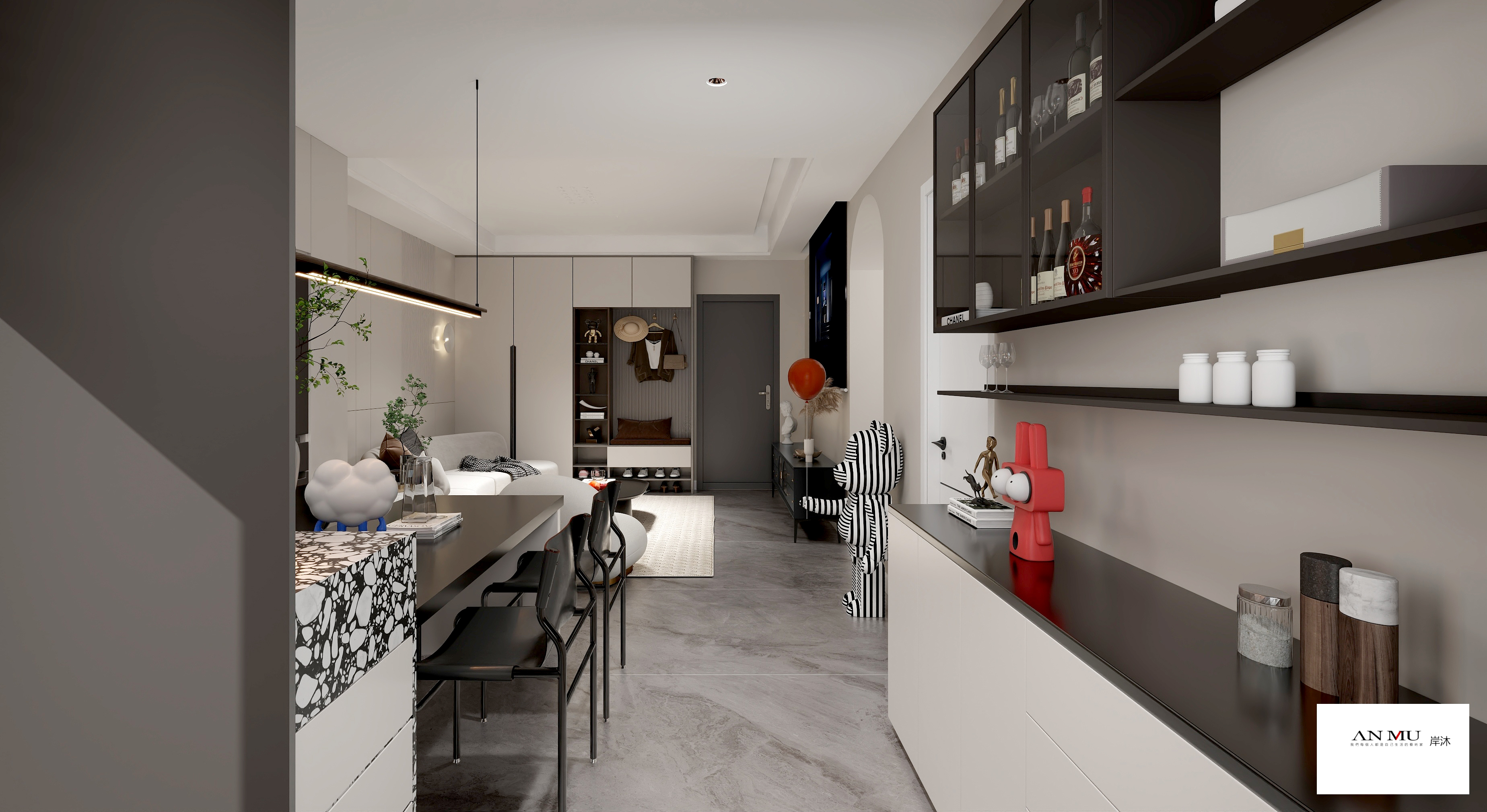 新领地 90㎡老房翻新案例丨中国太原丨岸沐空间设计工作室-13