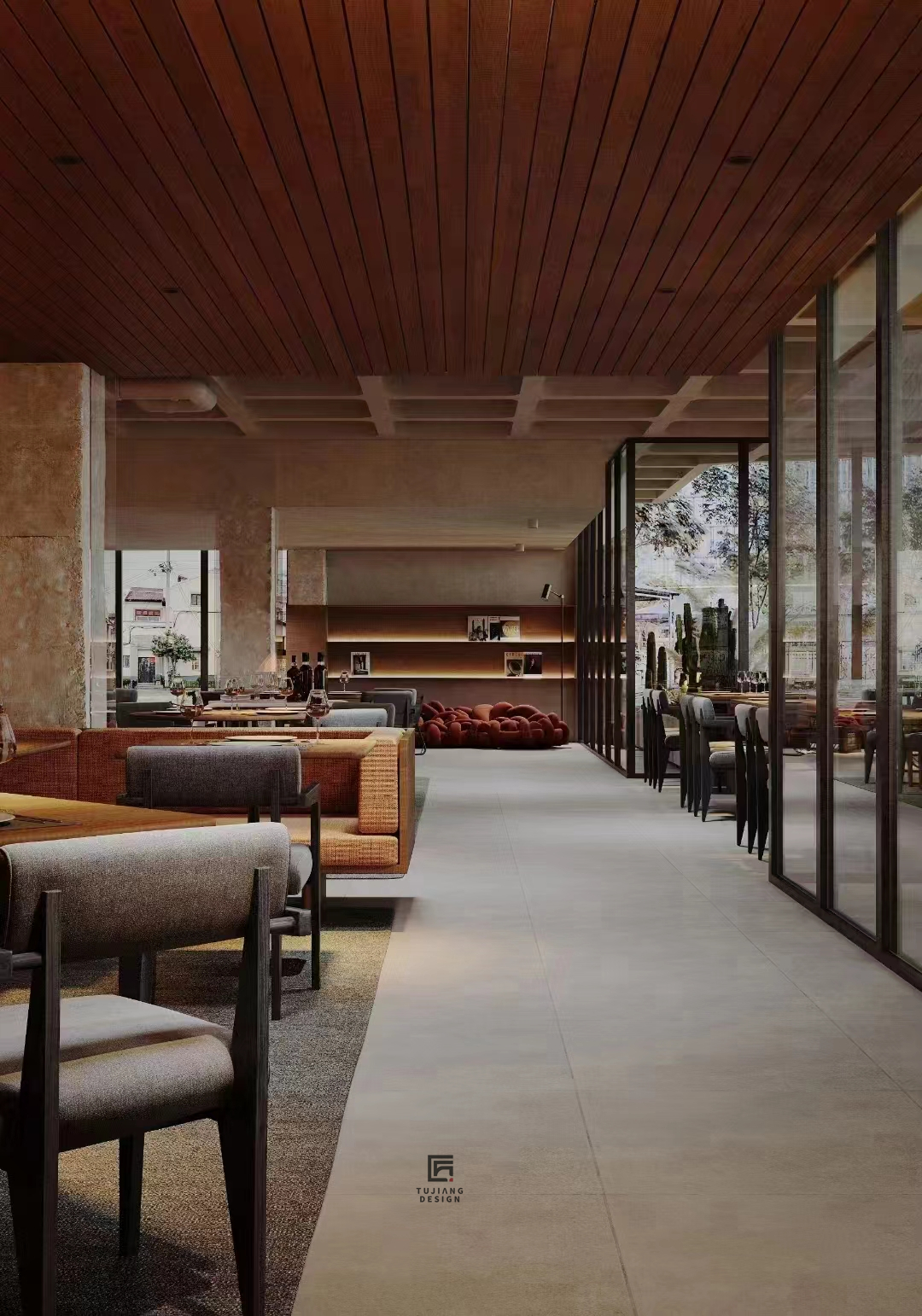 工装餐饮空间设计案例｜让就餐充满仪式感-7