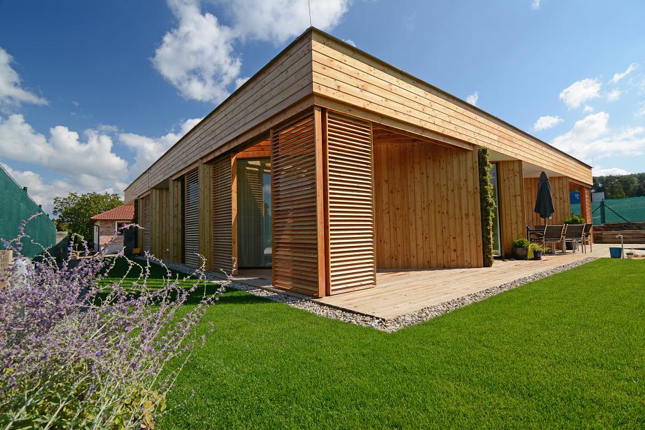 奥地利斯洛伐克边境低能耗木结构住宅-50