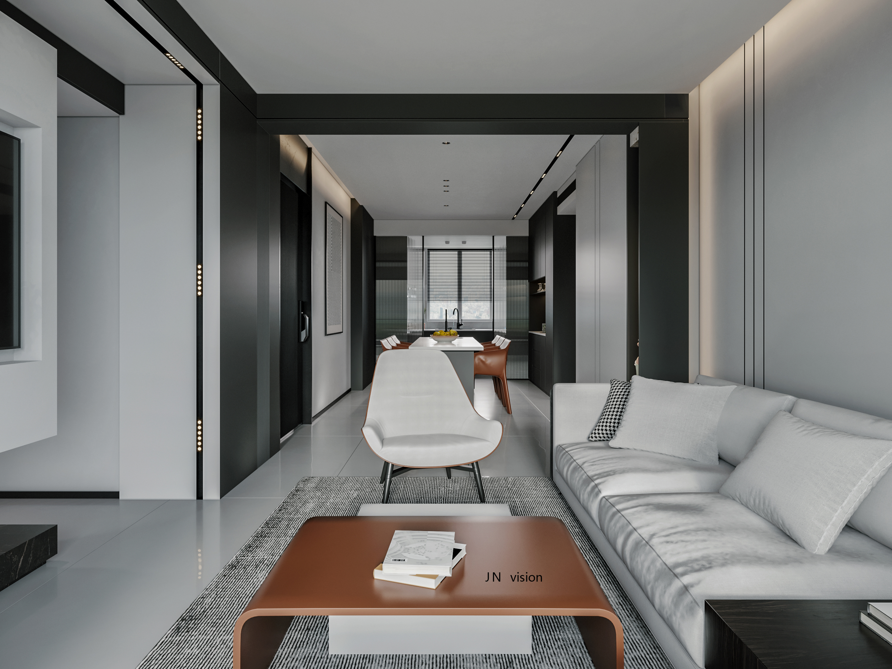 现代简约别墅设计-10