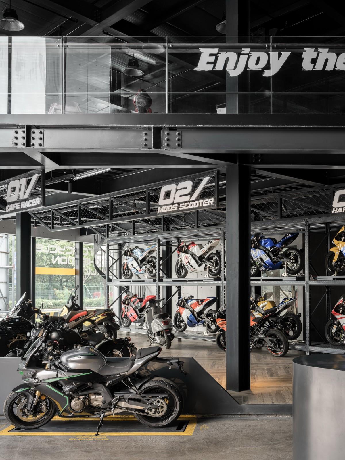 顺德EW机车展厅丨中国佛山丨SN A超然建筑-38